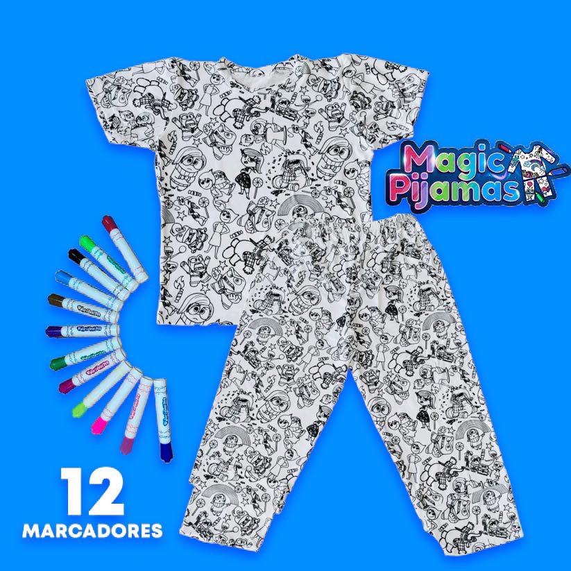 🪄Magic Pijamas Set 2 Piezas