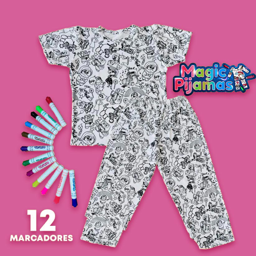 🪄Magic Pijamas Set 2 Piezas