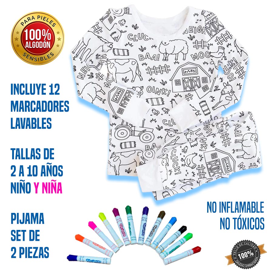 🪄Magic Pijamas Set 2 Piezas